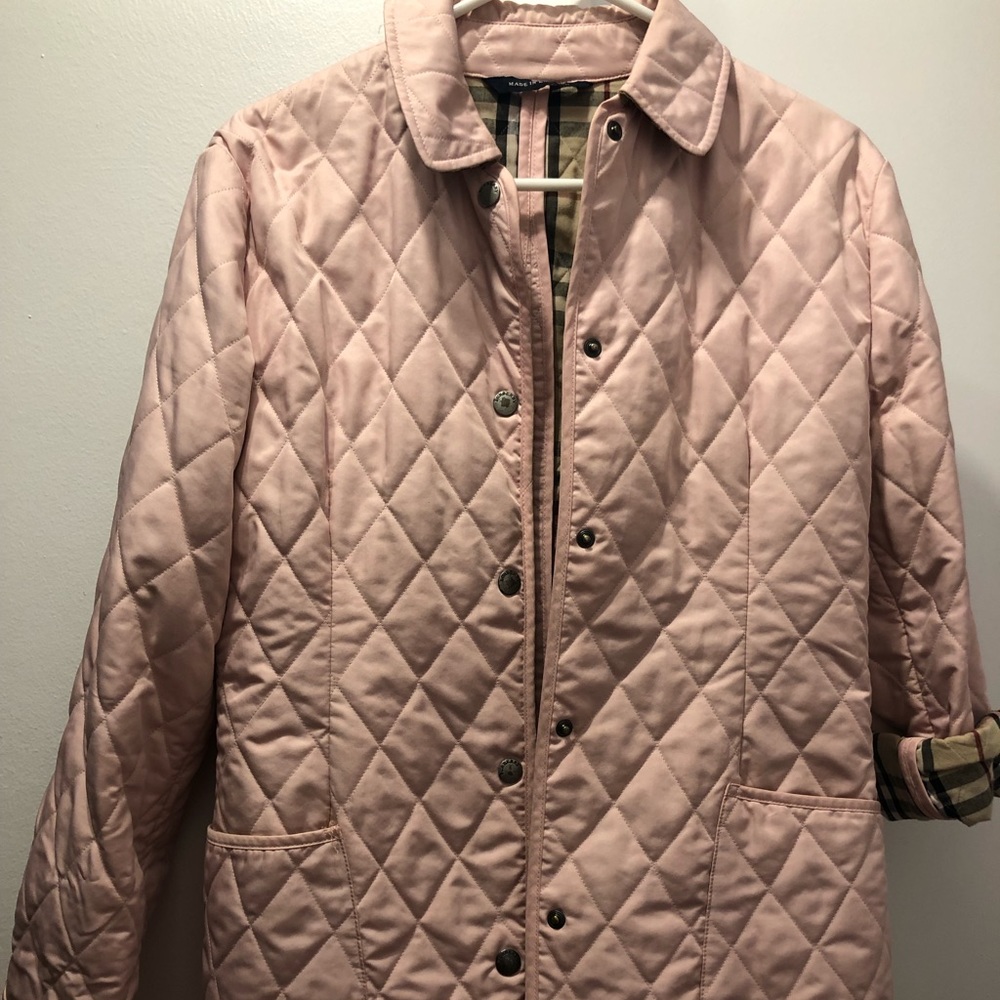 Burberry quilted jacket